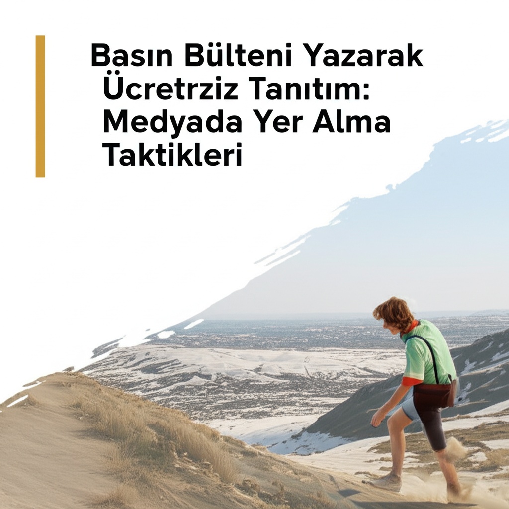 Basın Bülteni Yazarak Ücretsiz Tanıtım: Medyada Yer Alma Taktikleri