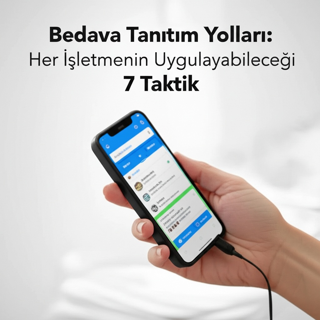 Bedava Tanıtım Yolları: Her İşletmenin Uygulayabileceği 7 Taktik
