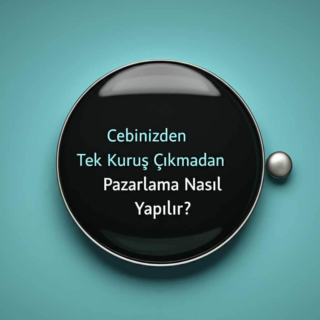 Cebinizden Tek Kuruş Çıkmadan Pazarlama Nasıl Yapılır?