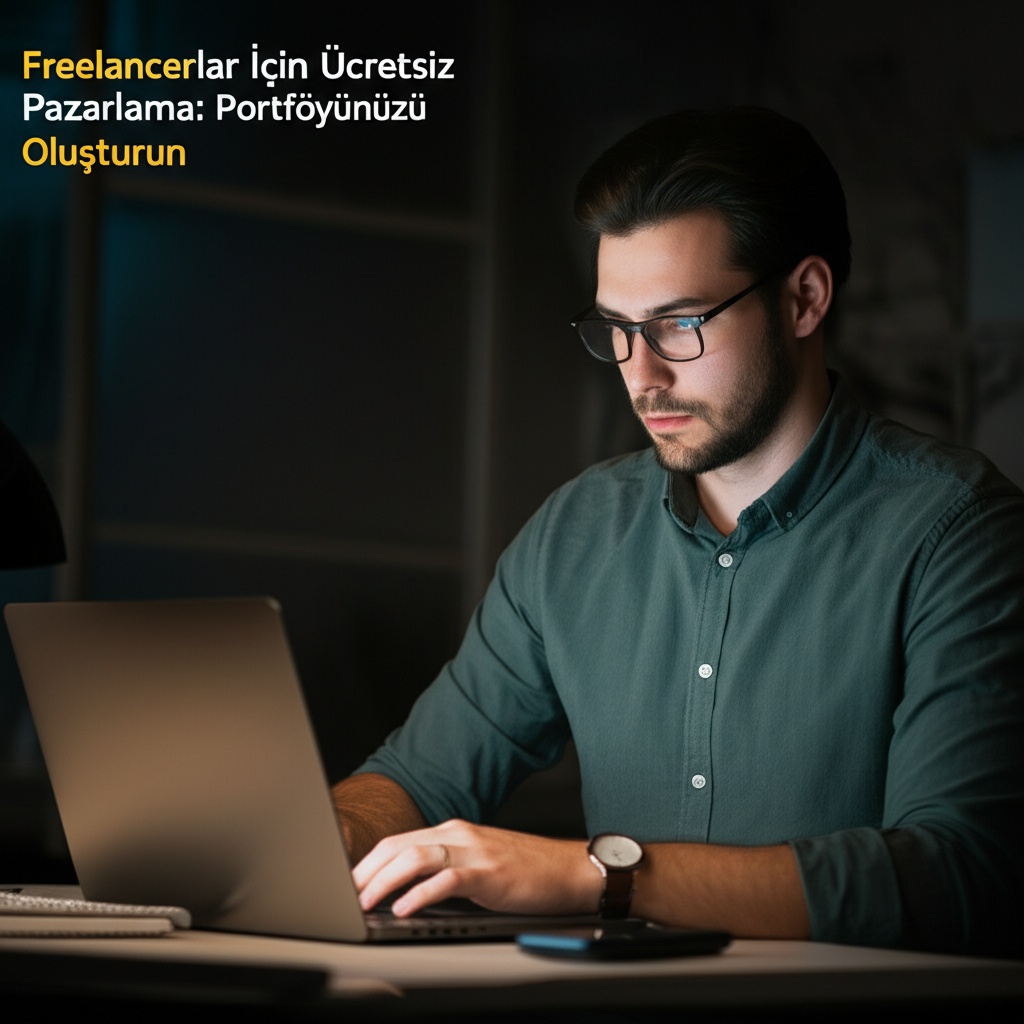 Freelancerlar İçin Ücretsiz Pazarlama: Portföyünüzü Oluşturun