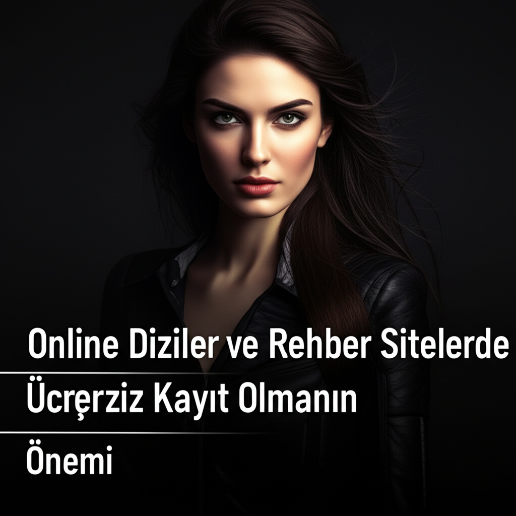 Online Diziler ve Rehber Sitelerde Ücretsiz Kayıt Olmanın Önemi