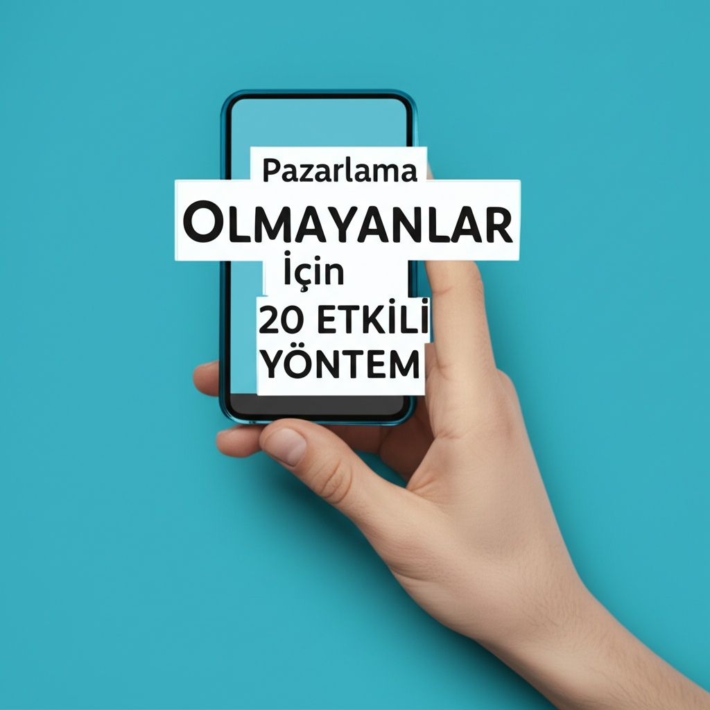 Pazarlama Bütçesi Olmayanlar İçin 20 Etkili Yöntem
